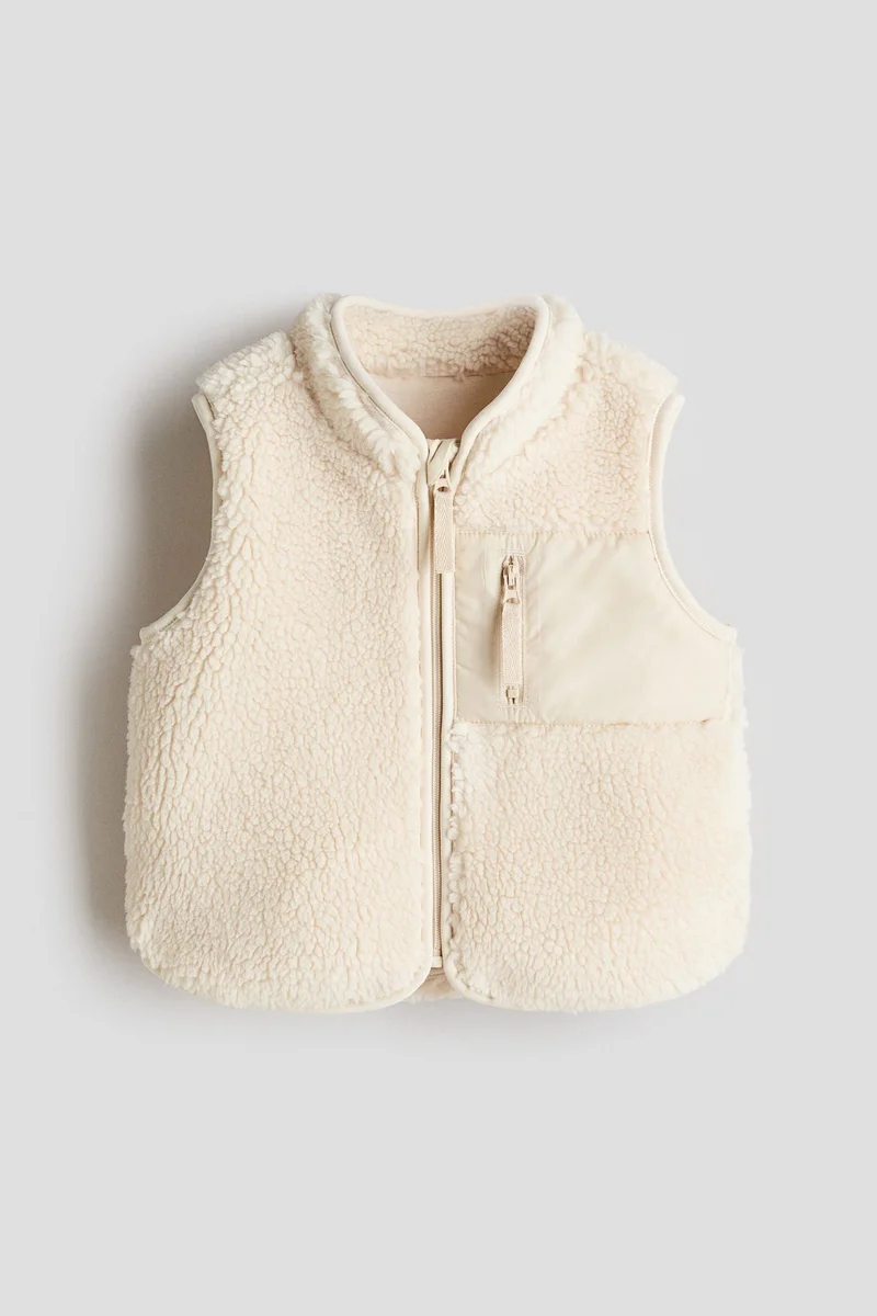 H&M Teddy gilet