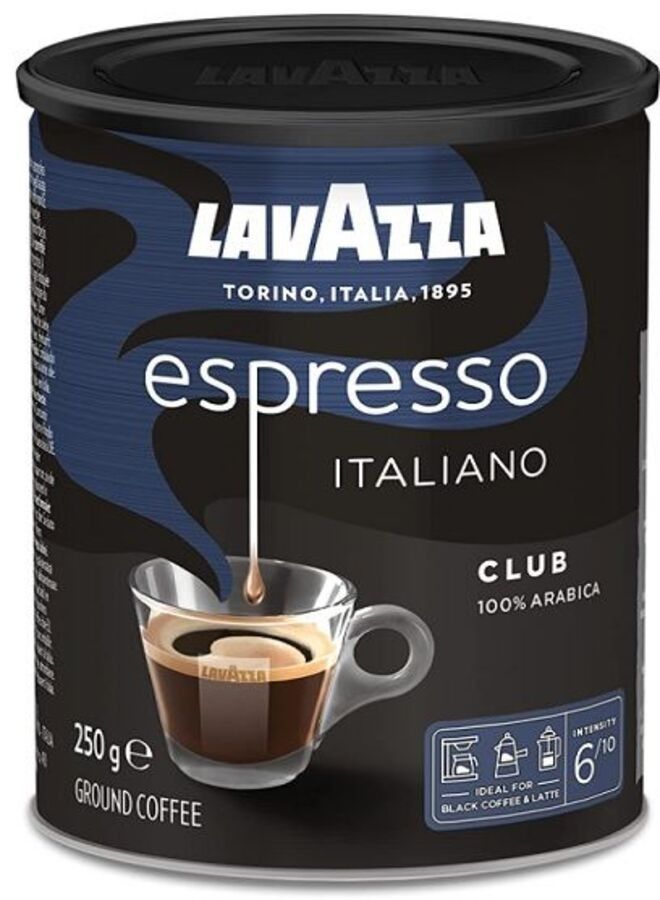 Lavazza Espresso Italino Club Arabica Instant Ground Coffee 250g - Image 1