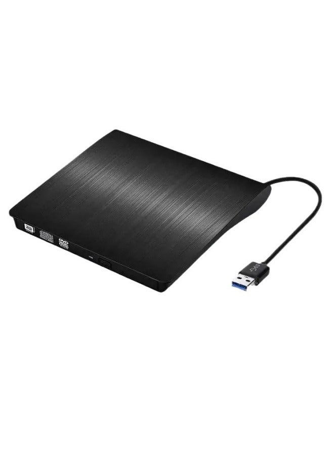 External USB Drive DVD Drive Notebook Desktop All-in-One Universal CD Burner Mobile Optical Drive External-Color:Black - Image 5