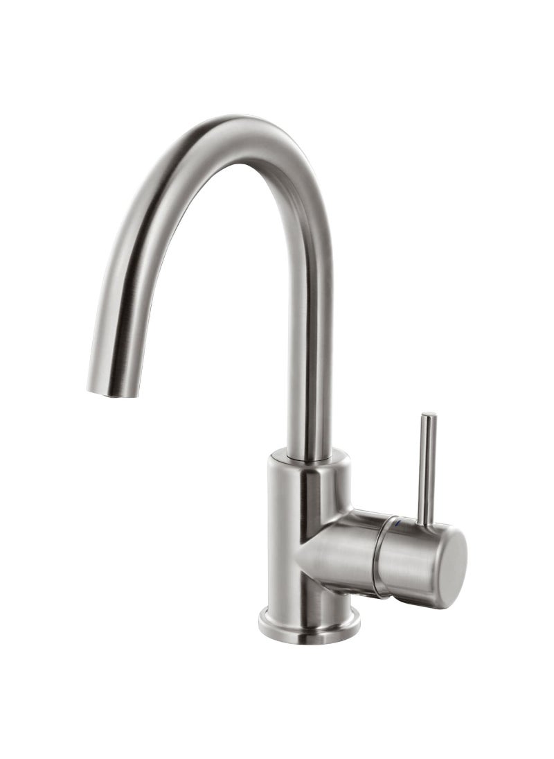 Mixer Tap Stainless Steel Effect