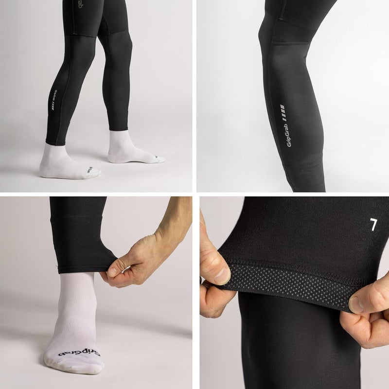 GripGrab Spring Fall Leg Warmers Cycling Thin Lightweight Road Gravel Mountain Biking Leg Sleeves Breathable Anti-Slip - Image 3