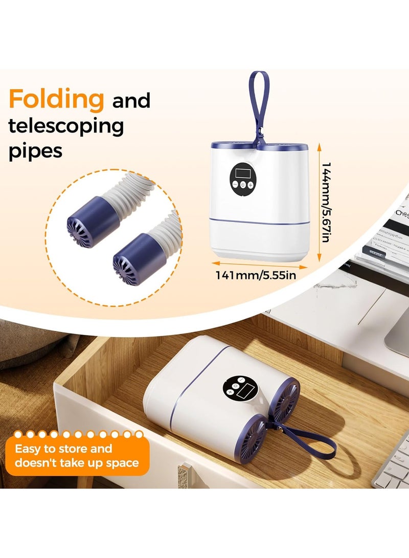 عام **المجفف الكهربائي للأحذية بمؤقت وخرطوم قابل للتمديد، هو سخان منعش لنعال الأحذية، مناسب لتجفيف الأحذية، القفازات، الجوارب وأحذية العمل، ويزيل الروائح بفعالية.** - Image 5