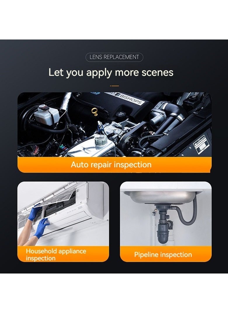 ASIV Handheld High-Definition Endoscope 8Mm Front Lens 5M Hard Wire  - Image 2