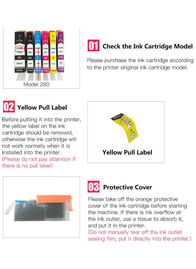 NIBEMINENT Compatible Ink Cartridge Cyan  - Image 3