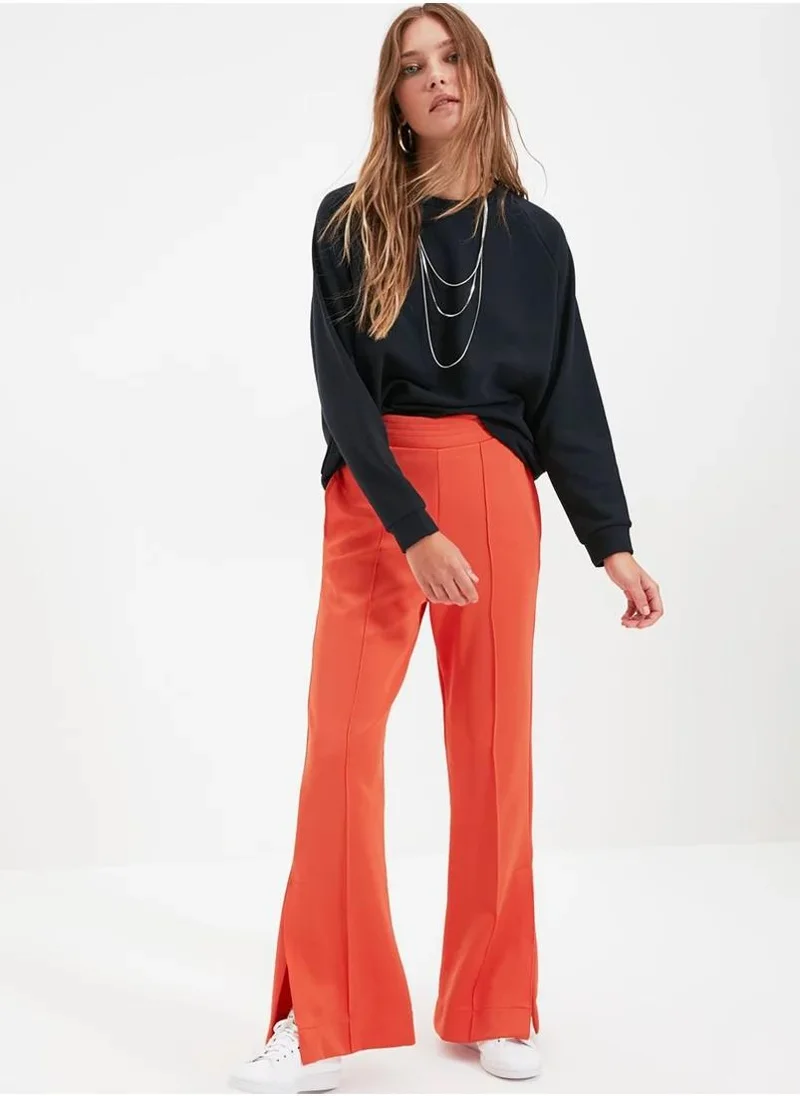 ترينديول Oversized Crew Neck Sweatshirt