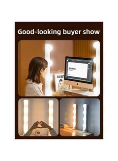 General Anchor Double Row Light Supplementing Light Face Beauty Light Soft Light Desktop Studio LED Portable Free Shipping-Specifications:Double Row Led Fill Light (three-color Stepless Dimming)  - Image 5
