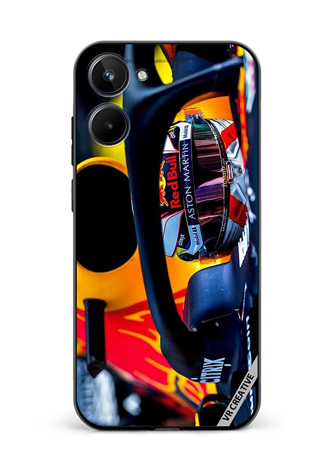 VR CREATIVE Protective Case Cover For Realme 10 Redbull Design Multicolour - Image 1