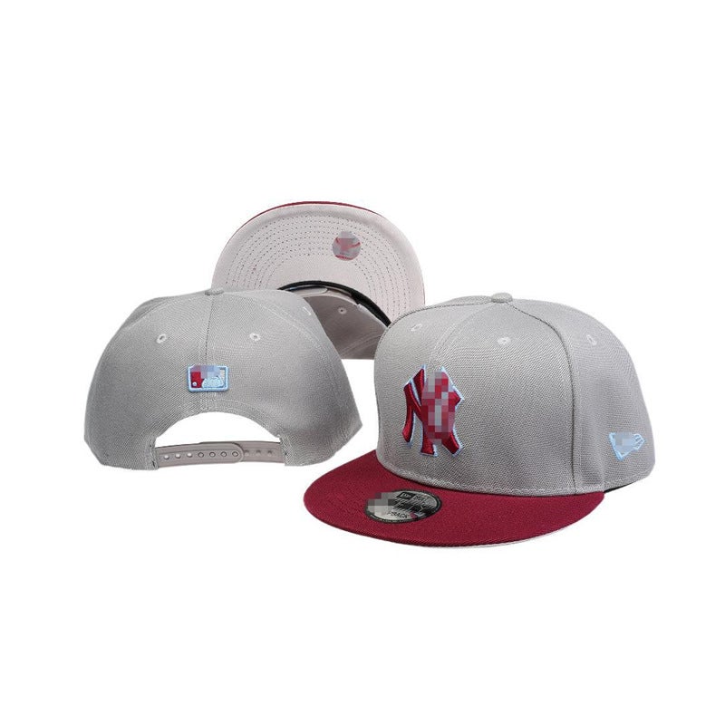Korean Style Men'S And Women'S Casual Hats Baseball Team Major League Hats New York Yankees Couple Trendy Curved Brim Duck Hats - Image 1