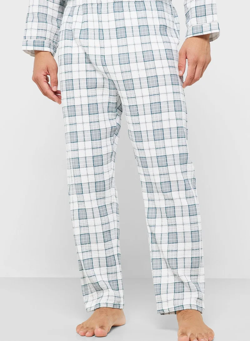 Robert Wood Check Pyjama Set