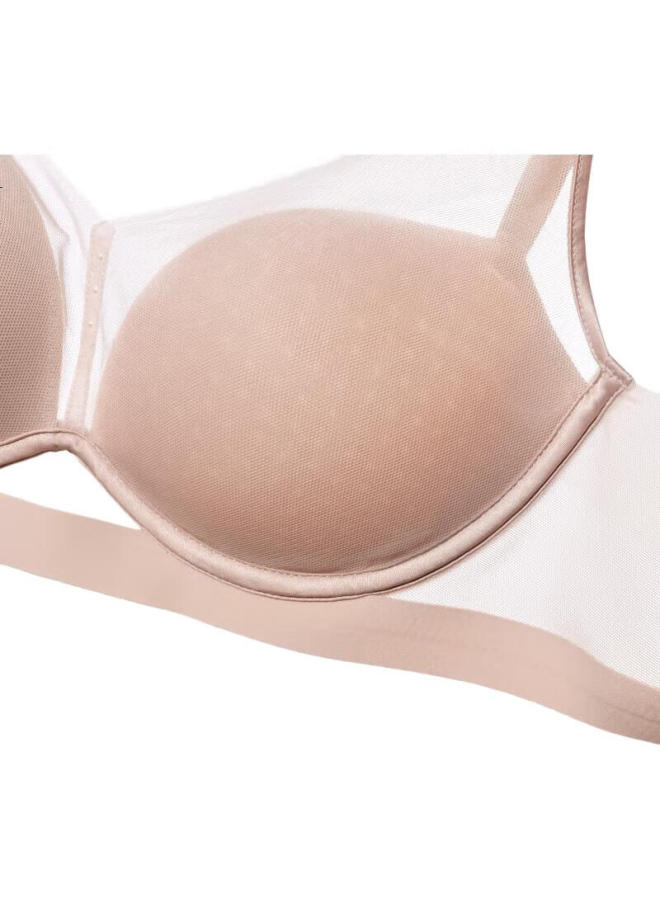 AIMER Aurora Adhesive Bra For Women, Spring/Summer Medium Thick Invisible Hole Push-Up Bra For Small Busts, 75B - Image 2