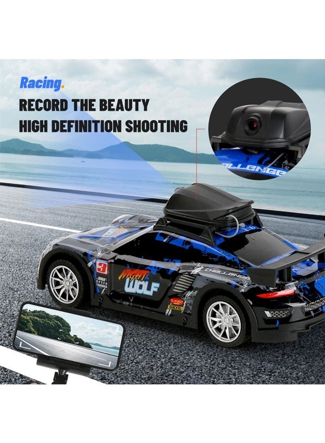 بيوينتي Beauenty 2.4G سيارة سباق التحكم عن بعد ، سيارة فيديو كاميرا واي فاي عالية الوضوح ، مجهزة بالإضاءة ، شحن USB والاكسسوارات ، سيارة التحكم عن بعد الانجراف في الهواء الطلق.  (النمط 2) - Image 4