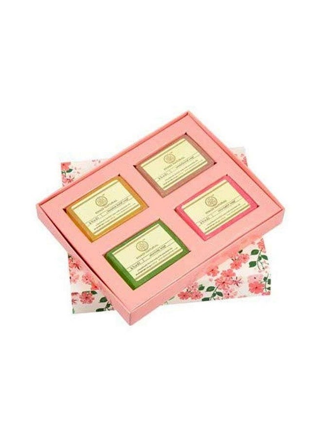 Khadi Natural - Soap Kit| Assorted Handmade Soaps | Natural Bathing Soap | Handmade Soap With Essential Oils | Moisturizing Soap For Body | Suitable For All Skin Types | Pack Of 4 - Image 1