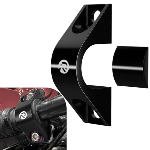 Alpha Rider Manual Steering Bracket for Honda Civic EG or Acura Integra Black Power Steering Aluminum Bracket - Image 1