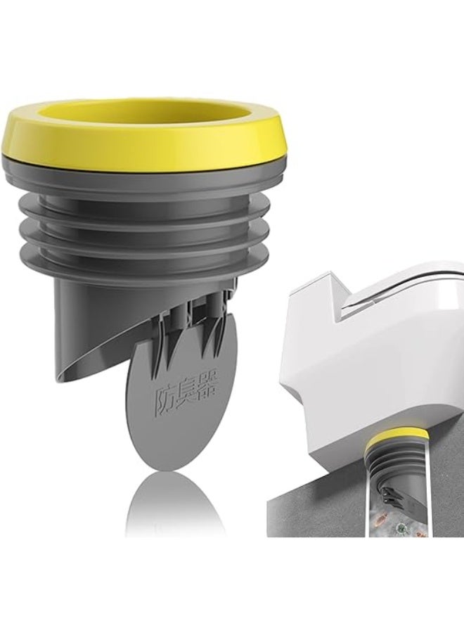 حلقات شمعية لفلنجات المرحاض مزودة بصمام منع التدفق العكسي  حلقة شمعية سميكة للوعاء تناسب خطوط الصرف مقاس 3.2 × 4 بوصات سهلة التركيب - Image 1