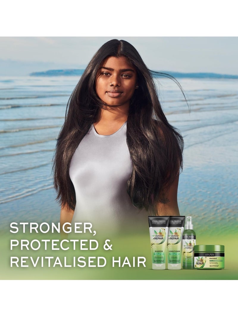 جون فريدا ماسك إصلاح 250 مل بلسم مكثف للشعر الجاف والمتوتر والتالف قناع مغذي للشعر بزيت بذور القنب ساتيفا والأفوكادو - Image 2