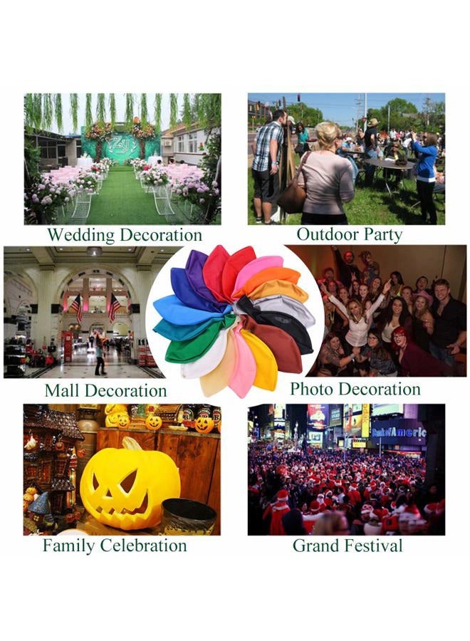 IN-JOOYAA 24 Inch Latex Round Balloons 10 Pack White Thick Big Balloons for Photo Shoot Wedding Baby Shower Birthday Party Decorations - Image 5