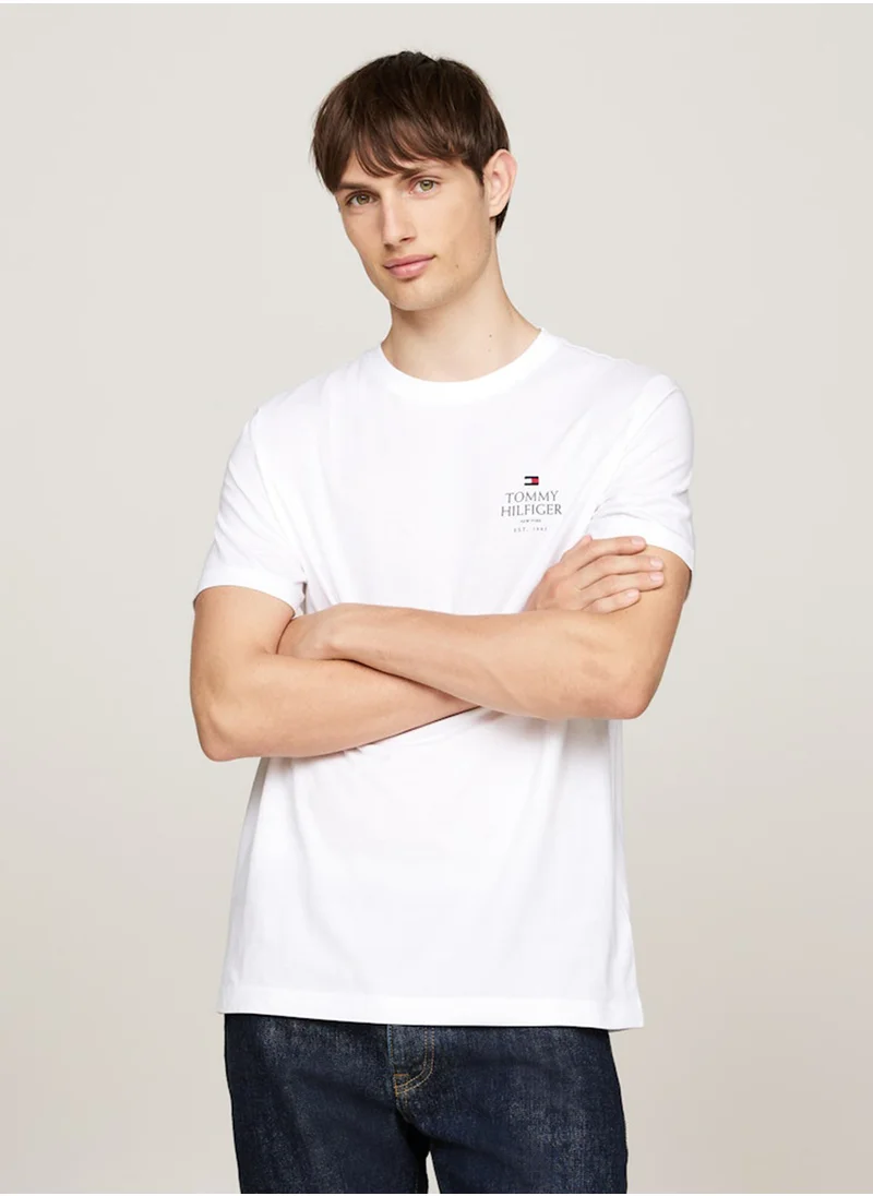 TOMMY HILFIGER Logo Crew Neck T-Shirt