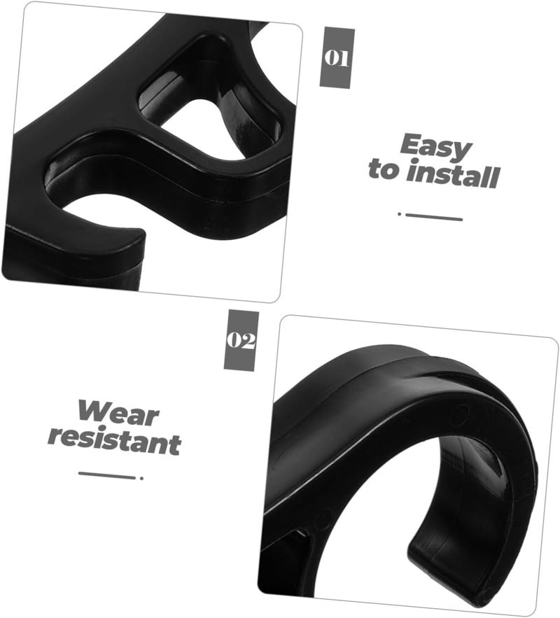 Vosarea Motorcycle Brake Lock Lever Hook Sturdy Plastic Handlebar Lock for Motorbikes and Bicycles Front Brake Security Device for-Road and Urban Use - Image 3