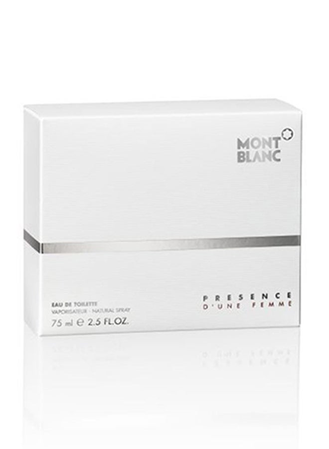 MONTBLANC Presence D'une Femme EDT 75ml - Image 3