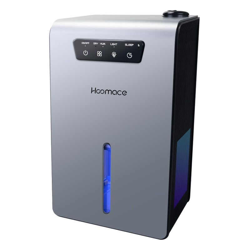 Hoomace Dehumidifier2 in 1 Humidifier Dehumidifier Combo102 OZ Water Tank Dehumidifiers for Home BedroomBasement BathroomAuto Shut OffSleep Mode7 Colors LED Light