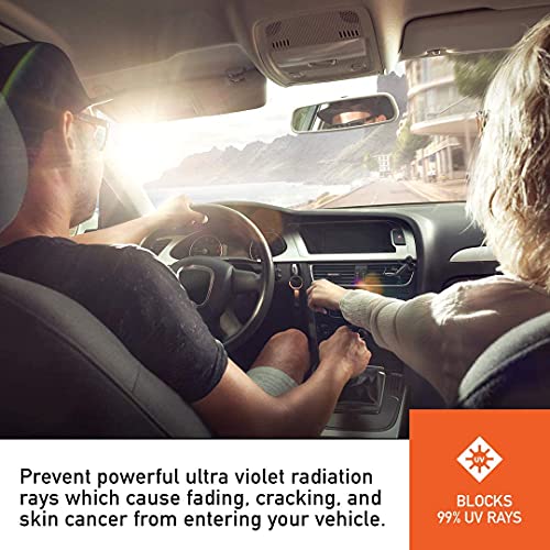 MotoShield Pro DIY Premium Nano Ceramic Tint (5% VLT) 24” in x 10’ ft Roll | Professional Window Film for Auto, Reduce Infrared Heat & Block UV by 99% - Image 2