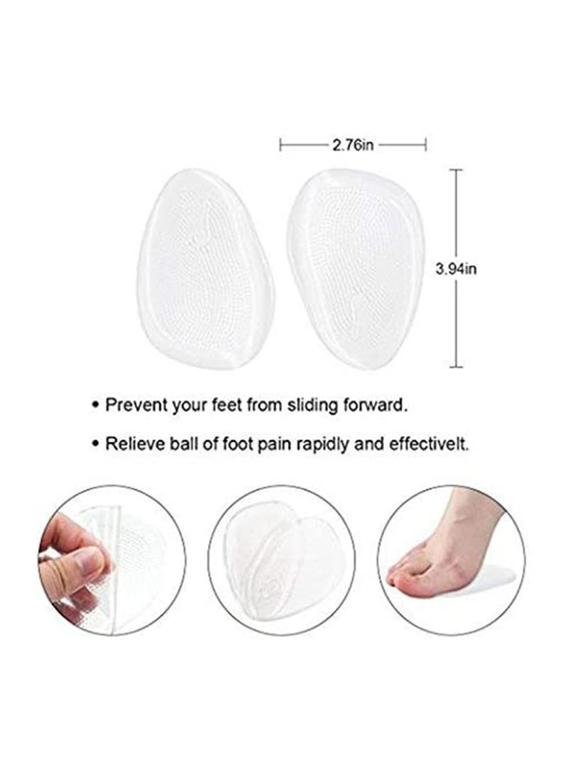 SYOSI 14 Pcs High Heel Pads Grips Liners Inserts for Women Foot Pain Relief Ball of Insoles Protection Against and Blisters Anti Slip Shoe Cushion - Image 4