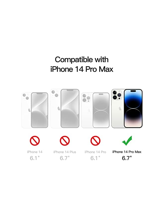 جي تيك واقي شاشة بتغطية كاملة للخصوصية لهاتف آيفون 14 برو ماكس 6.7 بوصة مع واقي عدسة الكاميرا مضاد للتجسس من الزجاج المقسى 2 حزمة لكل منهما - Image 3
