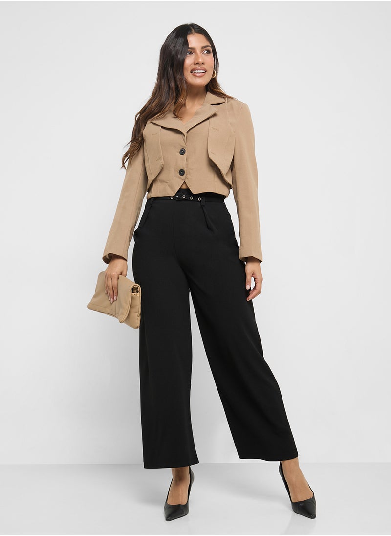 ELLA Cropped Blazer  - Image 4
