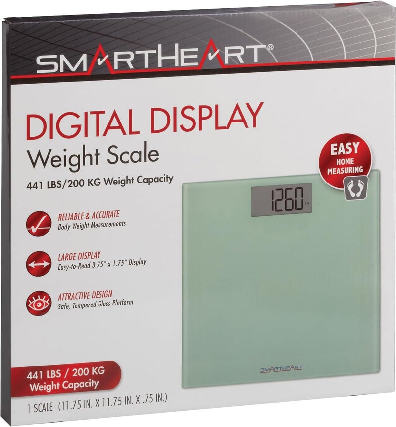 SmartHeart ميزان وزن رقمي ذكي فيرديان أزرق - Image 2
