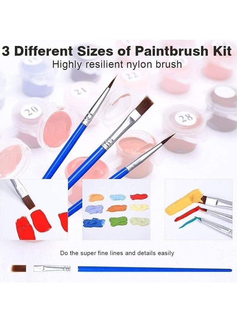 كابتن تيك Paint by Number for Adults Beginner Adult Paint by Number Kits on Canvas DIY Painting by Numbers Easy for Kids Number Painting for Adults Hobbies for Adults Women 16x20 inch Frameless - Image 4