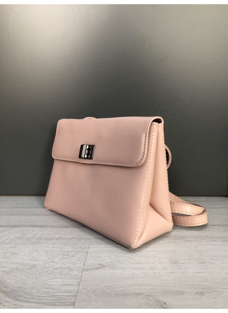 Ago Çanta - Ago Bag Powder Women's Shoulder Strap Covered Daily Bag - Image 1