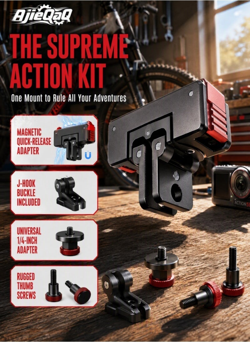 أجي قاق AjieQaQ Magnetic Quick Release Adapter Mount 28 g