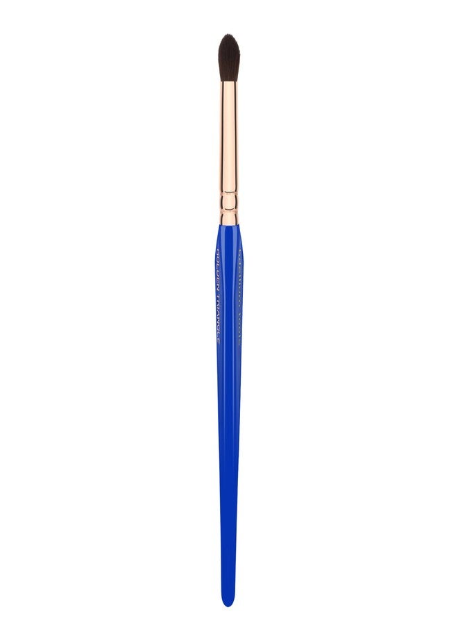 Bdellium Tools Professional Makeup Brush - Golden Triangle Series 781 Crease - With All Vegan and Soft Synthetic Fibers, For Eye Crease (Blue, 1pc) - Image 5