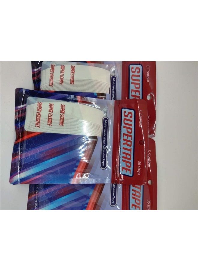 SUPERTAPE Contour "C" 3 packs = 108 pieces - Image 1