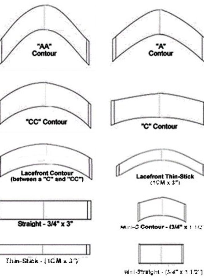 SUPERTAPE Contour "C" 3 packs = 108 pieces - Image 2