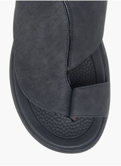 Le Confort Men Panelled Slip-On Arabic Sandals  - Image 3
