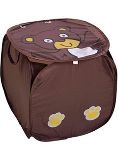 Kuber Industries Kuber Industries Polyester Cartoon Print Square Laundry Bag/Basket (Multi)-CTKTC26062  - Image 4