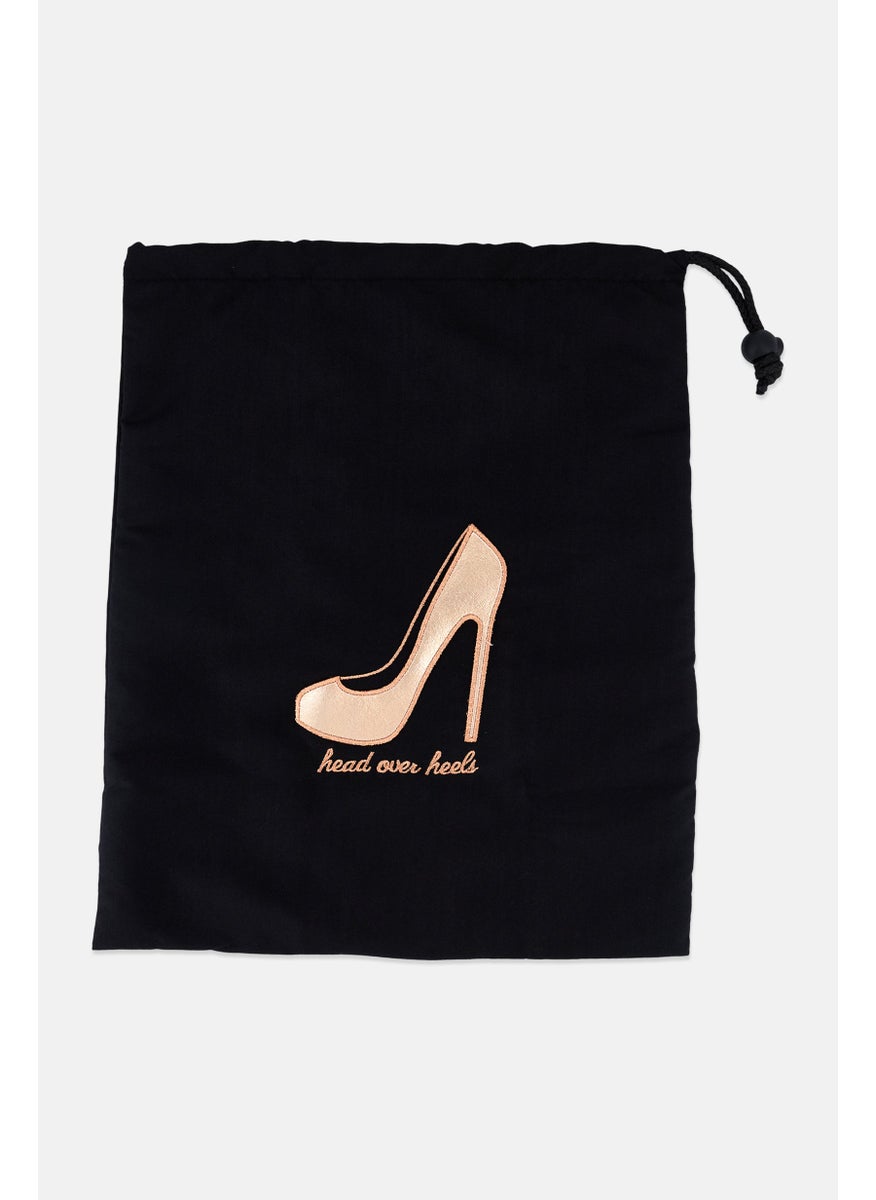 Miamica Shoes Storage Bag, Black Combo  - Image 1