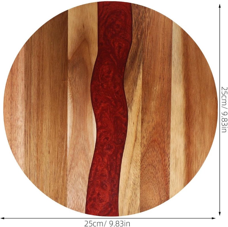 Carefully selected material SUPVOX Acacia Wood round Cutting Board for Food and Bread, Multipurpose Kitchen Chopping and Serving Board, Red Circular Carving and Cheese Display for Home and Professional Use Growing order stock support Natural tone color options Elegant practical design Assorted color options Light & sturdy Various fittings Well-engineered versatile build Trendy widespread design Connectable modular Simplified versatile design Local trackable shipment Major city pickup option Integrated local logistics Backup reserve local stock Low wear optimized build General purpose premium build Global production standard crafted Smooth joint Confirmed available stock Carefully engineered build Classic trendy design picks Precision polished solid material Temp & permanent project compatible Multi-budget available picks - Image 2