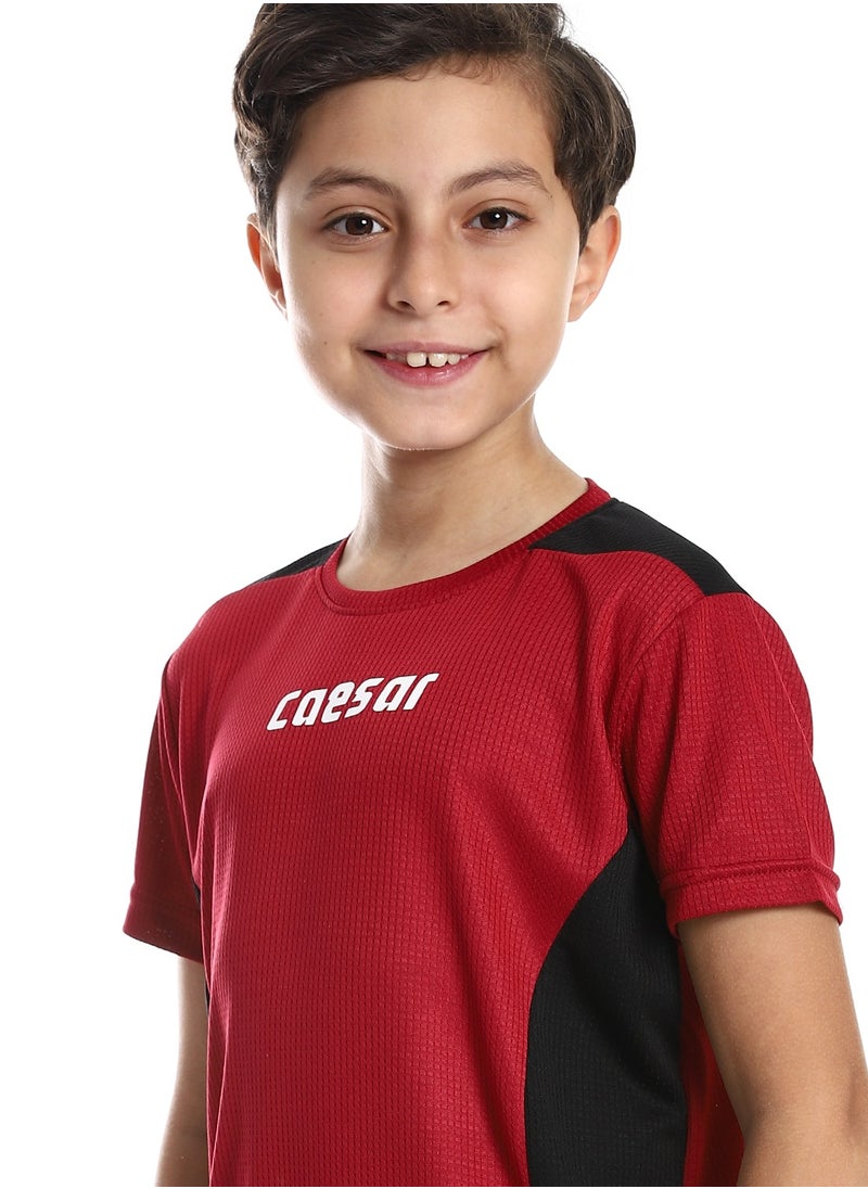 Caesar - Boys Sport T-Shirt With Short Set - Image 1