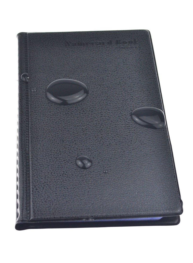 Deli Business Card Book Holder Name Card Organizer Professional Office Journal Namecard Holder Organizer Holds 240 Cards - Image 2