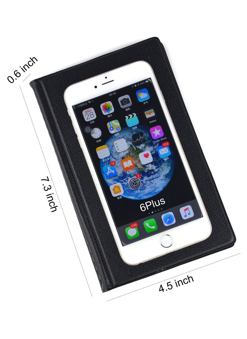 Deli - Business Card Book Holder Name Card Organizer Professional Office Journal Namecard Holder Organizer Holds 240 Cards - Image 1