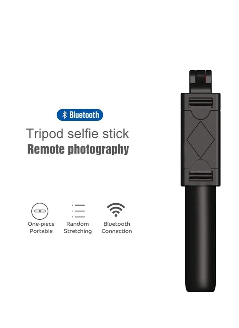 Generic - Bluetooth Selfie Stick with Tripod Stand and Multifunctional Extendable Bluetooth Remote Control (Bluetooth Remote Control Included) - Image 1
