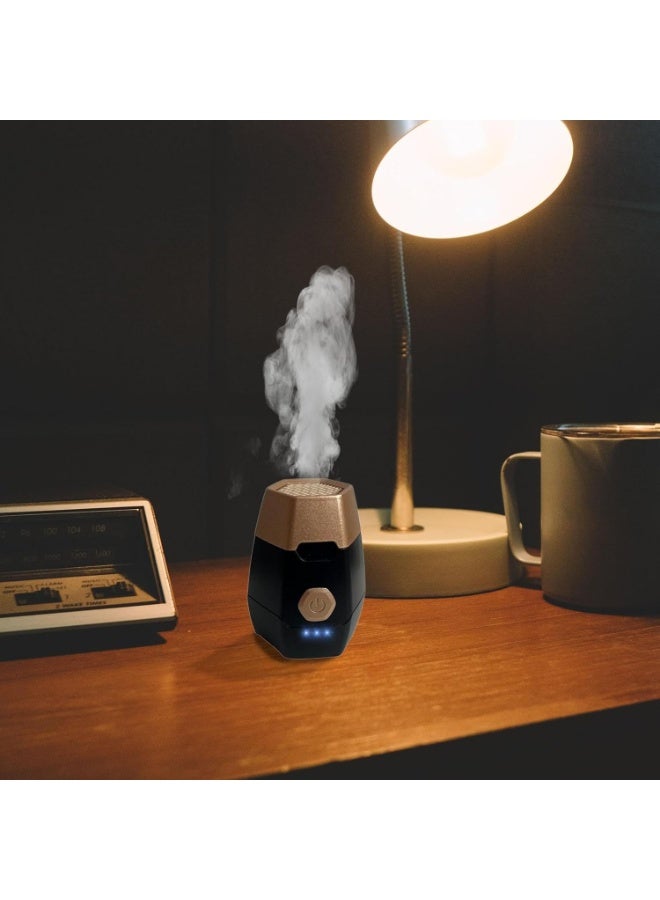 GLEVAR Smokeless Incense Burner | USB Rechargeable Aroma Diffuser | Bakhoor Heater, Portable Scent Device, For Car, Home, and Office Air Freshening & Mood Setting - Image 5