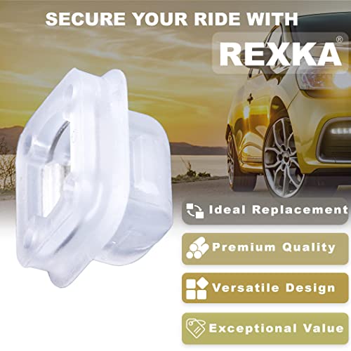 Rexka 25pcs Interior Trim Moulding Door Retainer Trim Finisher Clips E46 E90 E91 X5 Compatible with BMW E46 E90 E91 E92 320i 323i 325i 328i 330i M3 X5 E53 07149158194 - Image 3