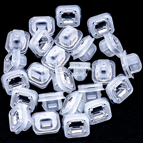 Rexka 25pcs Interior Trim Moulding Door Retainer Trim Finisher Clips E46 E90 E91 X5 Compatible with BMW E46 E90 E91 E92 320i 323i 325i 328i 330i M3 X5 E53 07149158194 - Image 1