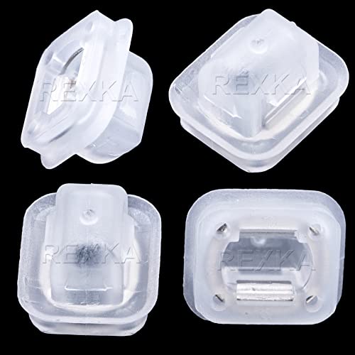 Rexka 25pcs Interior Trim Moulding Door Retainer Trim Finisher Clips E46 E90 E91 X5 Compatible with BMW E46 E90 E91 E92 320i 323i 325i 328i 330i M3 X5 E53 07149158194 - Image 4