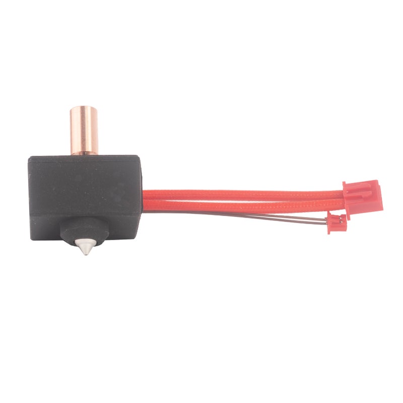 Upgraded Hotend Extruder Heater Block Kit High Temperature 500℃ Compatible with Ender 3 S1 3D Printer Aluminum Heat Block Stainless Steel Nozzle 0.4mm with Silicone Sock 3D Printing Machine Accessory - Image 1