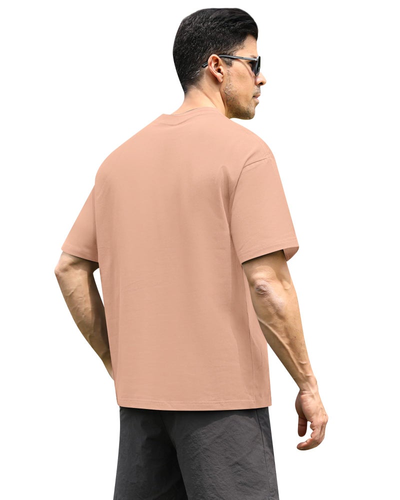 Eadali 3 Pack Men’s Oversized T-Shirts – Drop Shoulder Crewneck Heavyweight 280g Cotton Summer Loose Fit Short Sleeve Casual Tees for Men & Women - Image 4