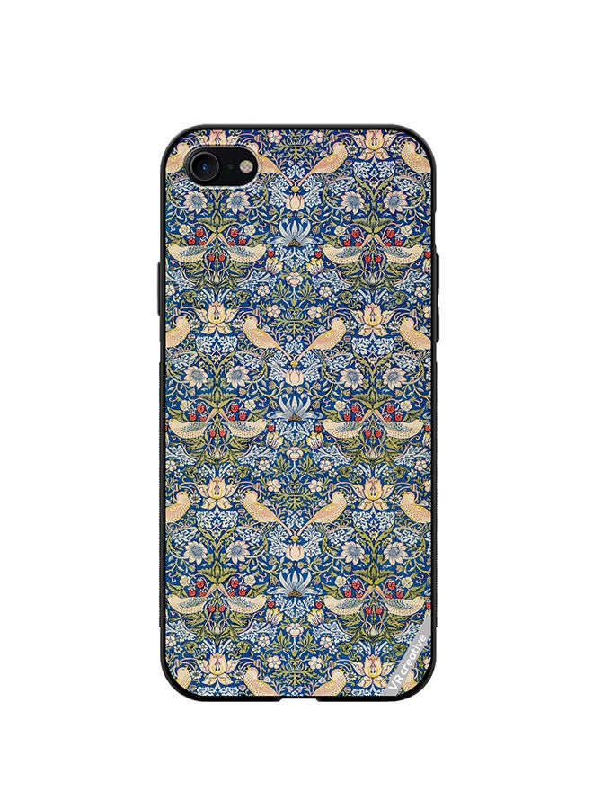 VR CREATIVE Protective Case Cover For Apple iPhone 7/8/SE 2020 Splash Flower Design Multicolour - Image 1